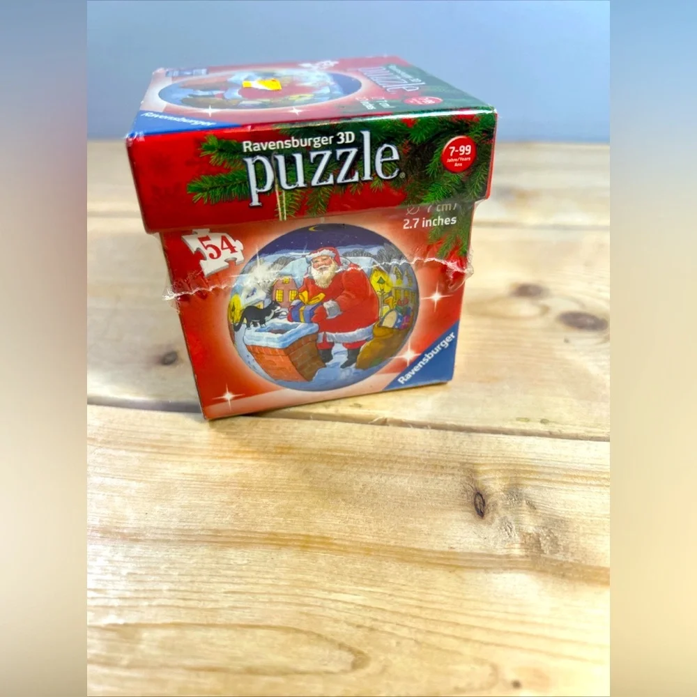 3D Christmas Puzzle Ravensburger 54 Piece New 2012 - Picture 5 of 6
